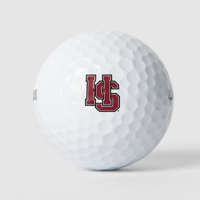 Hampden-Sydney HS Golf Balls (Front)