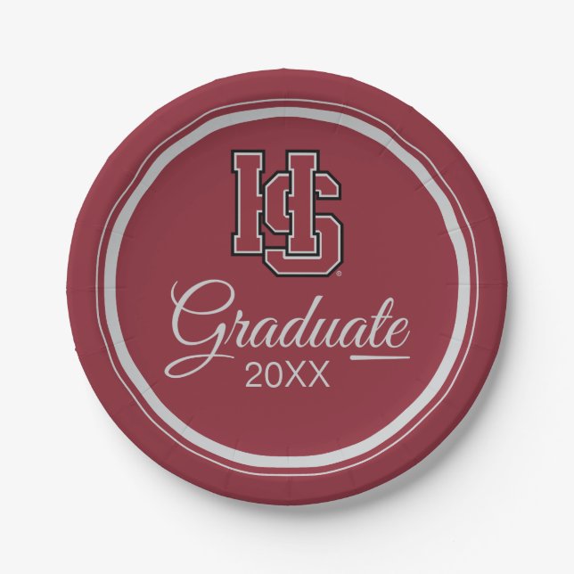 Hampden-Sydney HS Graduation Paper Plates (Front)