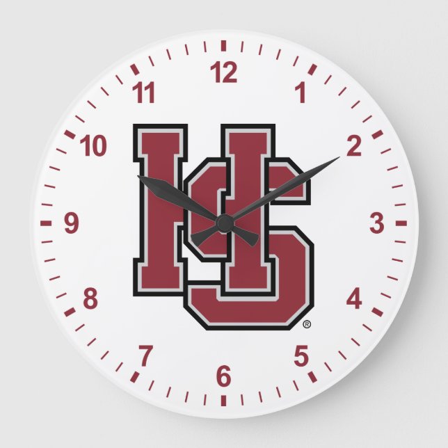 Hampden-Sydney HS Large Clock (Front)