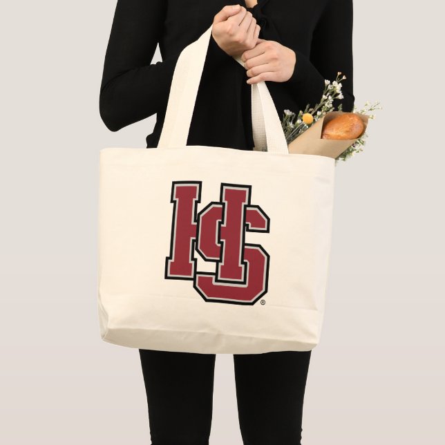 Hampden-Sydney HS Large Tote Bag (Front (Product))