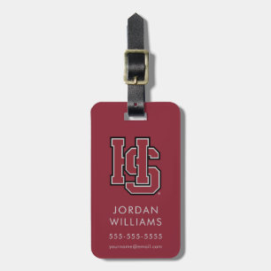 Hampden-Sydney HS Luggage Tag