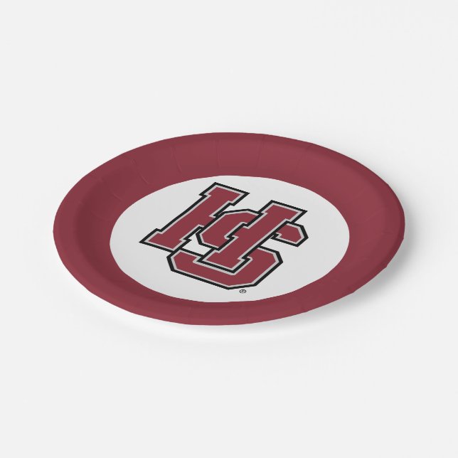 Hampden-Sydney HS Paper Plates (Angled)