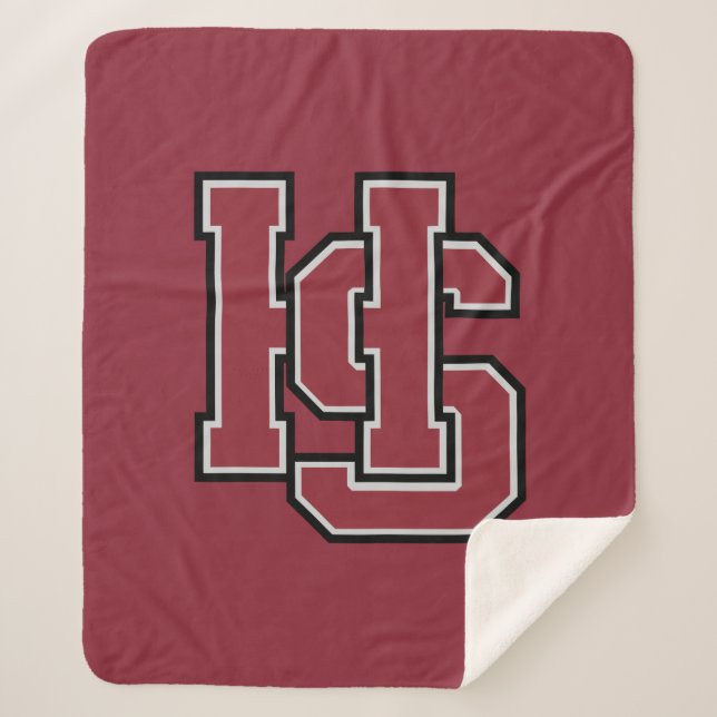 Hampden-Sydney HS Sherpa Blanket (Front)