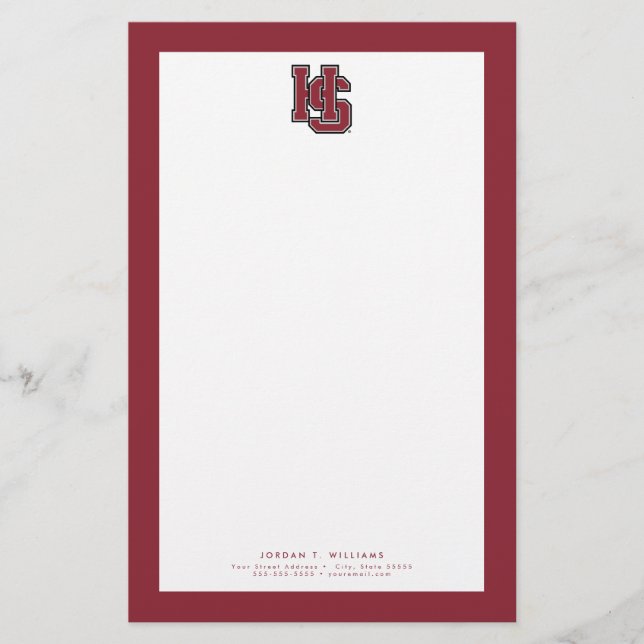 Hampden-Sydney HS Stationery (Front)