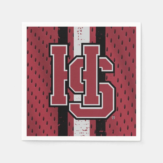 Hampden-Sydney Jersey Napkins (Front)