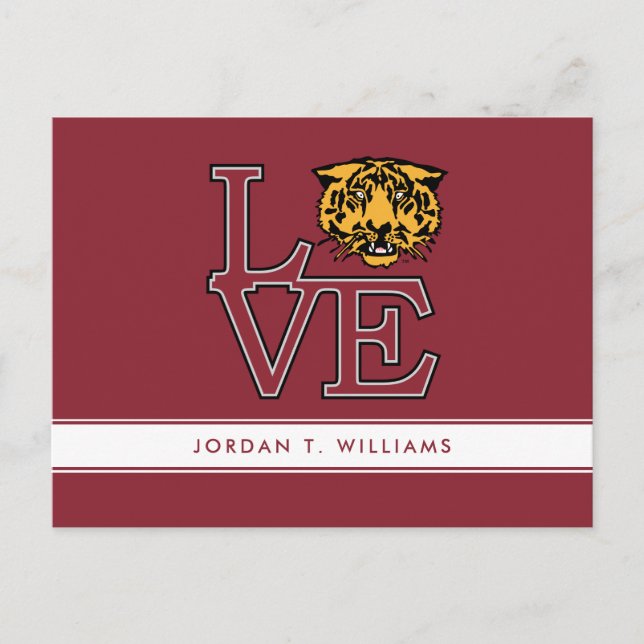 Hampden-Sydney Love Invitation Postcard (Front)