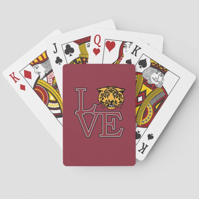 Hampden-Sydney Love Poker Cards (Back)