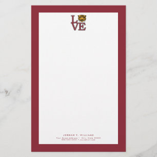Hampden-Sydney Love Stationery