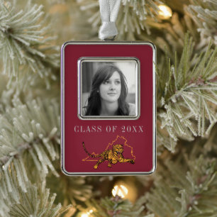 Hampden-Sydney State Love Christmas Ornament