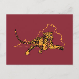 Hampden-Sydney State Love Invitation Postcard