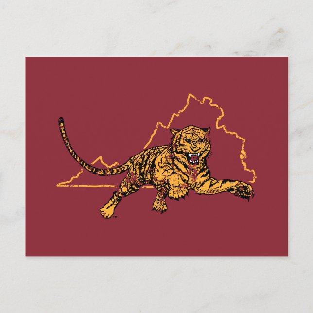 Hampden-Sydney State Love Invitation Postcard (Front)