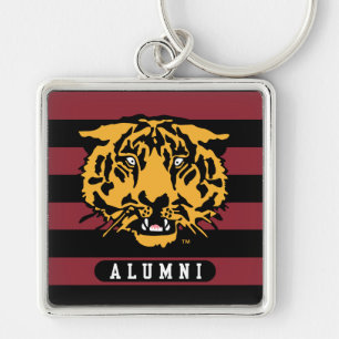 Hampden-Sydney Tiger Alumni Stripes Keychain