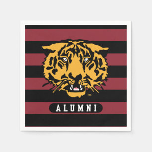 Hampden-Sydney Tiger Alumni Stripes Napkins