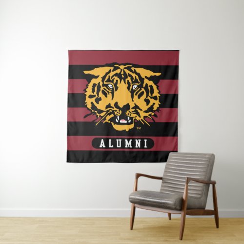 Hampden_Sydney Tiger Alumni Stripes Tapestry