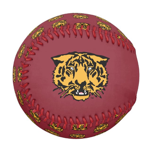 Hampden-Sydney Tiger Logo Baseball (Front Left)