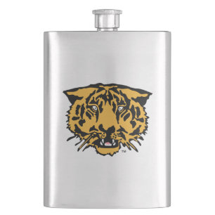 Hampden-Sydney Tiger Logo Flask