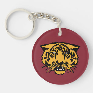 Hampden-Sydney Tiger Logo Keychain