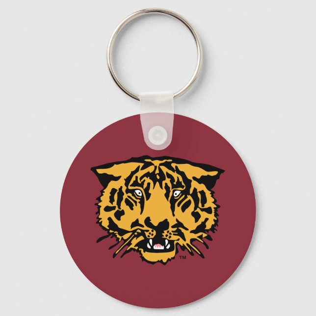 Hampden-Sydney Tiger Logo Keychain (Front)