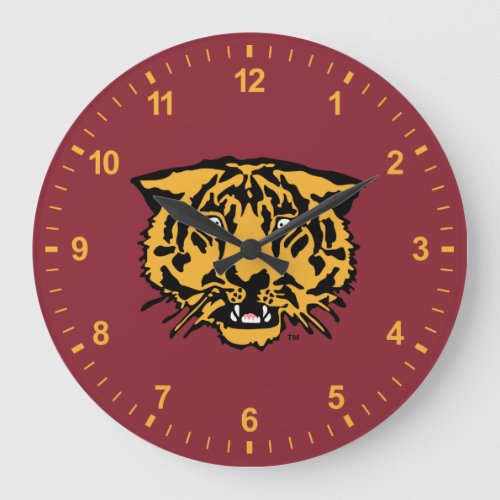 Hampden_Sydney Tiger Logo Large Clock