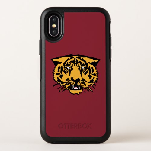 Hampden_Sydney Tiger Logo OtterBox Symmetry iPhone X Case