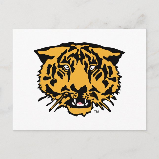 Hampden-Sydney Tiger Logo Postcard (Front)