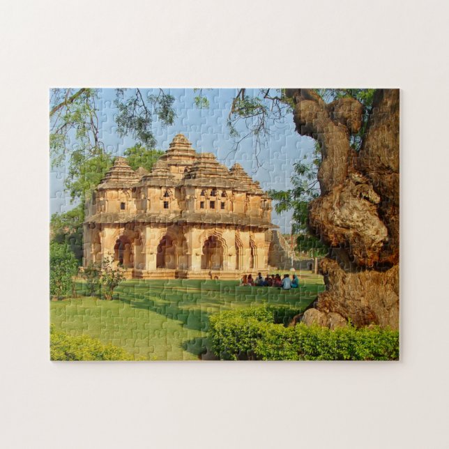 Hampi Village and Temple Town Karnataka. Jigsaw Puzzle (Horizontal)