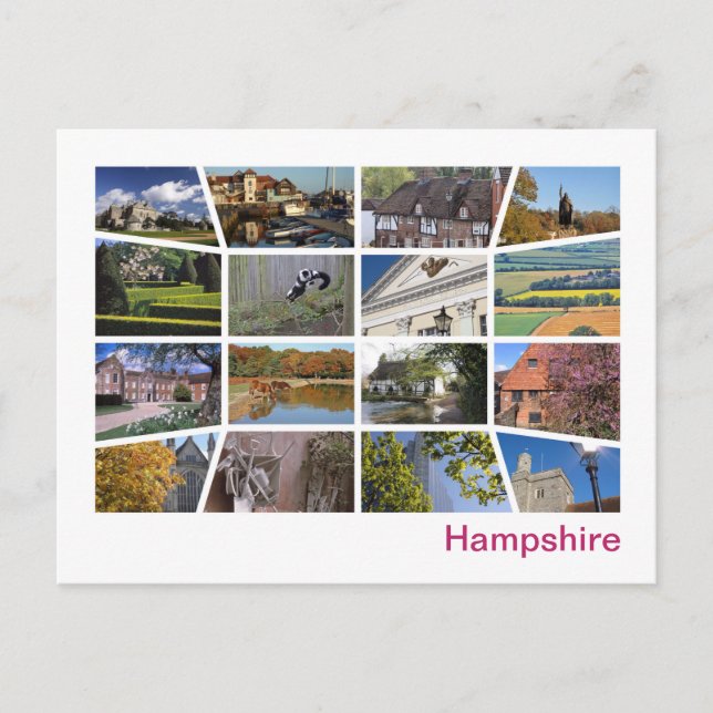 Hampshire 2 postcard (Front)