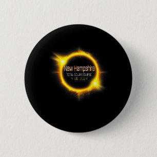 Hampshire Total Solar Eclipse America April 04.08. Button