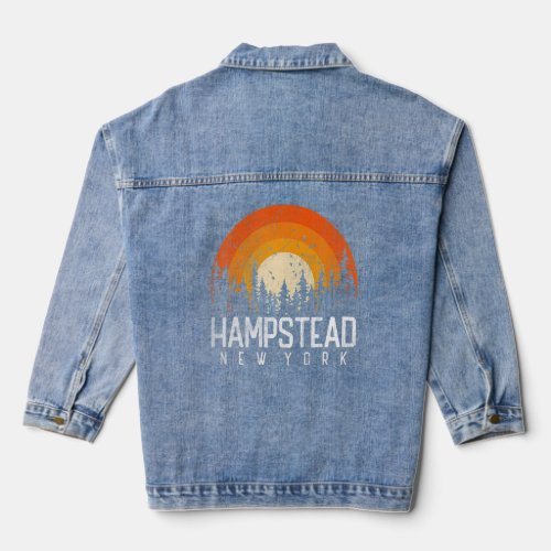 Hampstead New York NY  Retro Style Vintage 80s 90s Denim Jacket