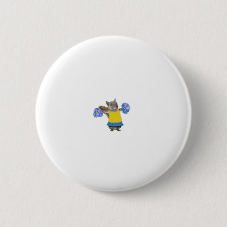 Hampster Cheerleading Button