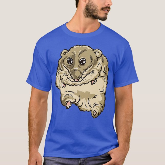 Hampter Funny Hamster Dank Meme Premium T-Shirt (Front)