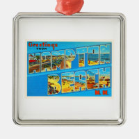Hampton Beach New Hampshire NH Old Travel Souvenir