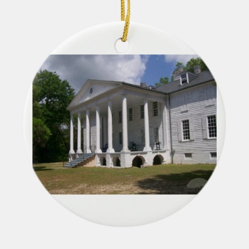 Hampton Plantation Ceramic Ornament