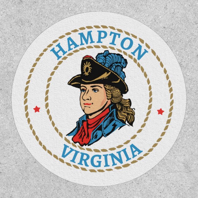 Hampton Virginia Colonial Patch (Front)