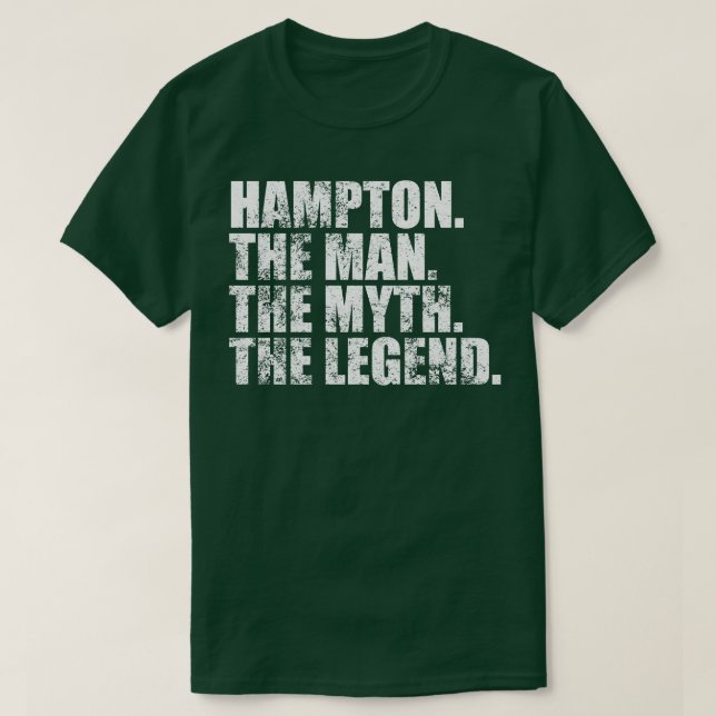 HamptonHampton Family name Hampton last Name Hampt T-Shirt (Design Front)