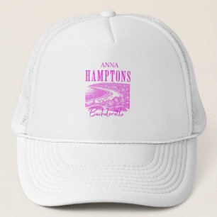 hamptons bachelorette trucker hat
