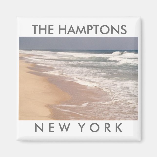 Hamptons Beach magnet (Front)