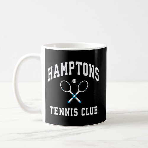 Hamptons Tennis Club Preppy New York Montauk Varsi Coffee Mug
