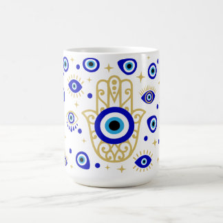 Hamsa Evil Eye Mug