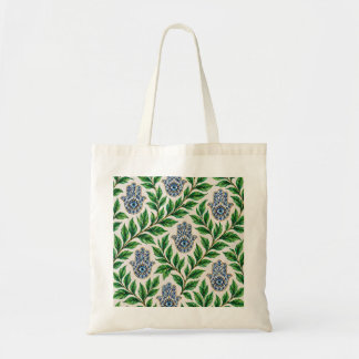 Hamsa Eye Botanical Tote Bag