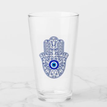 Hamsa Glass Cup by hennabyjessica at Zazzle