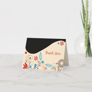 HAMSA HAND Bat Mitzvah Thank You Card