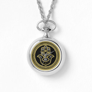 Hamsa Hand Evil Eye Protection Watch