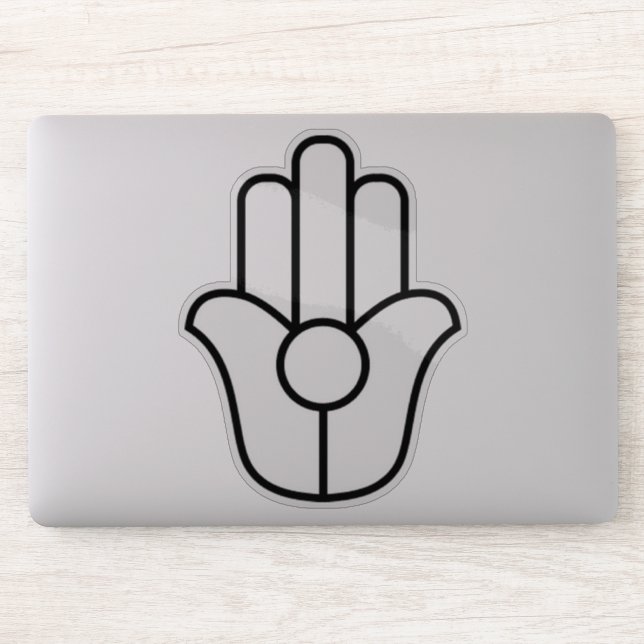 Hamsa Hand of Fatima Sticker (Computer)