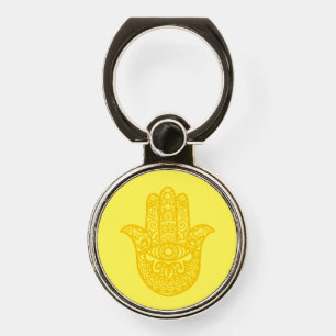 Hamsa hand phone ring stand