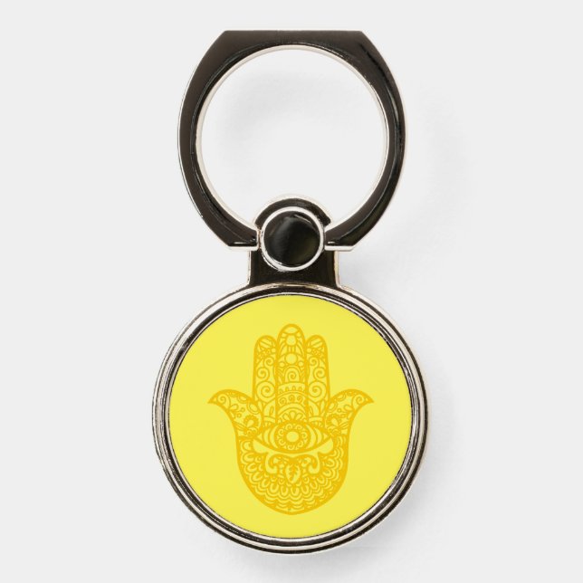 Hamsa hand phone ring stand (Front)