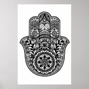 Hamsa Hand Print