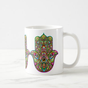 Hamsa Symbol \u201cCeramic Mug\u201d