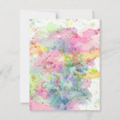 HAMSA Hand Symbol Colorful Watercolor (Back)