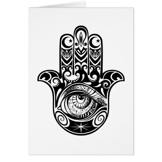 Hamsa Hand Zendoodle Cards (Front)